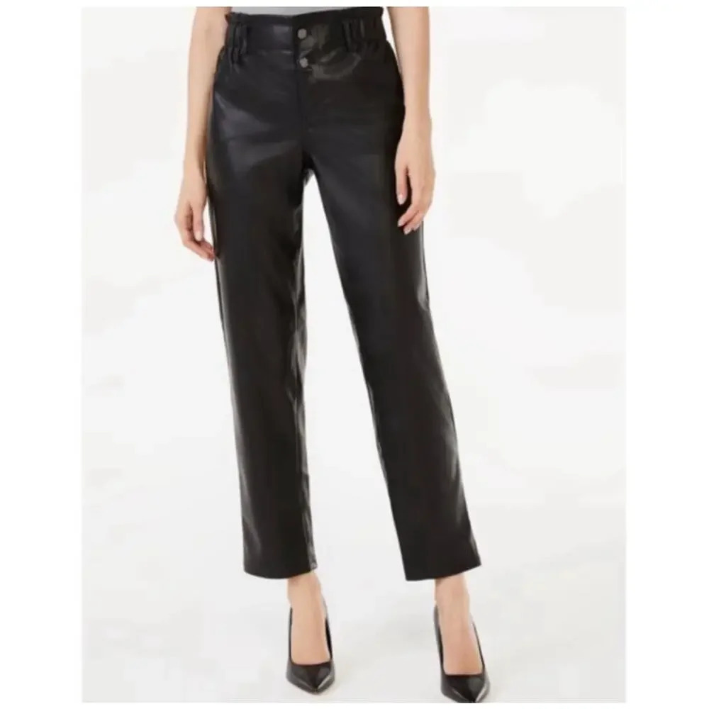 SCOOP NYC NWT Faux Leather Straight Leg Pants